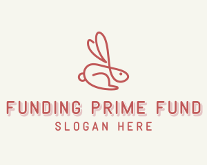 Bunny Pet Rabbit logo design