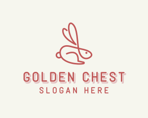 Bunny Pet Rabbit logo design