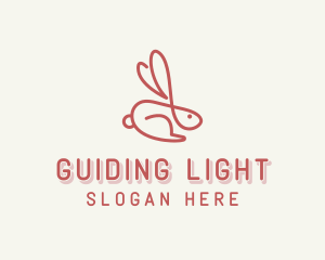 Bunny Pet Rabbit logo design