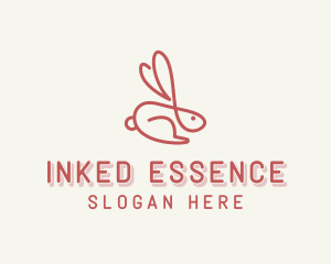 Bunny Pet Rabbit logo design