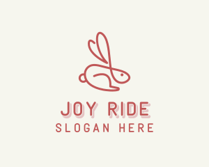 Bunny Pet Rabbit logo design