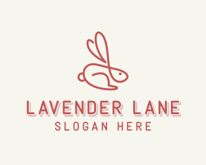 Bunny Pet Rabbit logo design