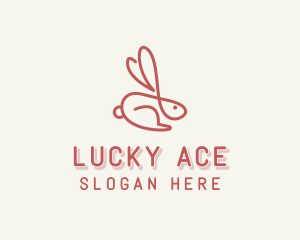 Bunny Pet Rabbit logo design