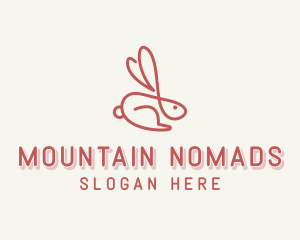 Bunny Pet Rabbit logo design