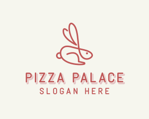 Bunny Pet Rabbit logo design