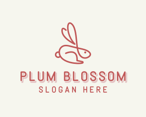 Bunny Pet Rabbit logo design