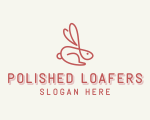 Bunny Pet Rabbit logo design