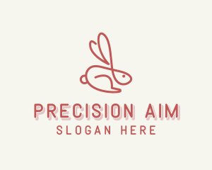 Bunny Pet Rabbit logo design