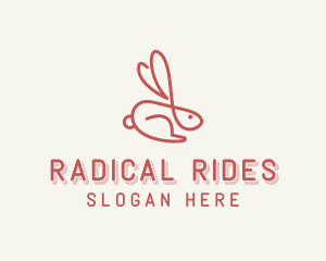 Bunny Pet Rabbit logo design