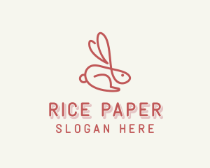 Bunny Pet Rabbit logo design