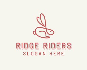 Bunny Pet Rabbit logo design