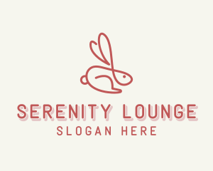 Bunny Pet Rabbit logo design