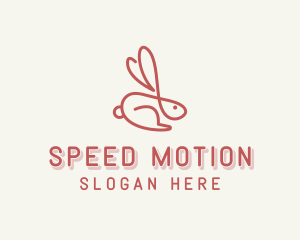 Bunny Pet Rabbit logo design