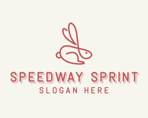 Bunny Pet Rabbit logo design