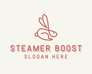 Bunny Pet Rabbit logo design