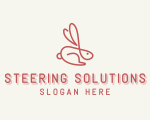 Bunny Pet Rabbit logo design