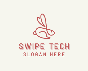 Bunny Pet Rabbit logo design