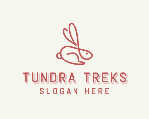 Bunny Pet Rabbit logo design