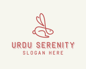 Bunny Pet Rabbit logo design