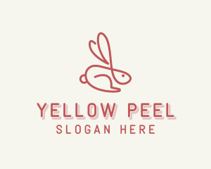 Bunny Pet Rabbit logo design