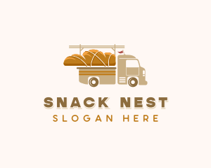 Bread Food Truck logo design