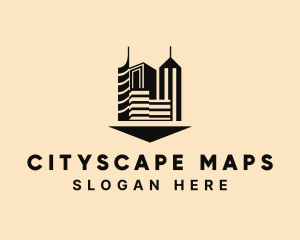 Urban Building Cityscape logo design