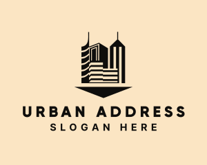 Urban Building Cityscape logo design