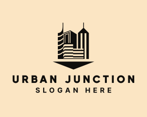 Urban Building Cityscape logo design