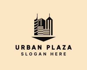 Urban Building Cityscape logo design