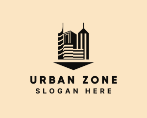 Urban Building Cityscape logo design