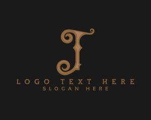 Deluxe Premium Boutique Letter T logo