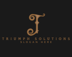 Deluxe Premium Boutique Letter T logo design