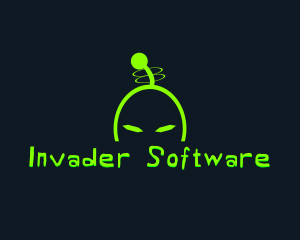 Extraterrestrial Alien Invasion  logo design