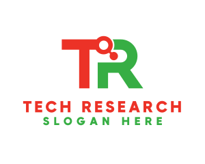 Tech Letter TR Monogram logo