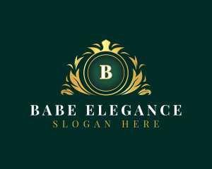 Deluxe Luxury Decorative logo design