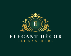 Deluxe Luxury Decorative logo design