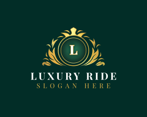 Deluxe Luxury Decorative logo design