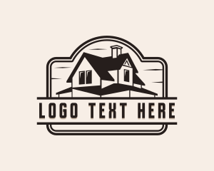 Roof - Roof Residential Roofing logo design