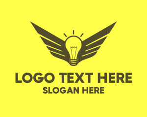 Smart Light Bulb Wings logo