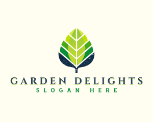 Arborist Leaf Garden logo design