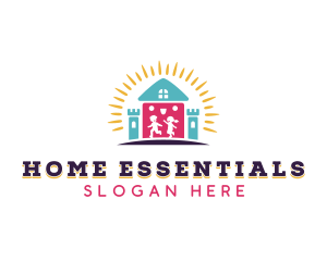 Home Castle Nursery logo design