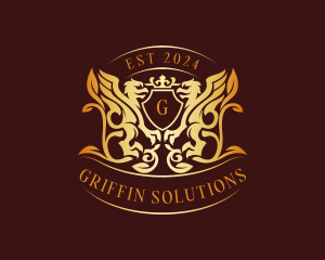 Griffin Luxury Crest logo design