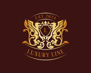 Griffin Luxury Crest logo design