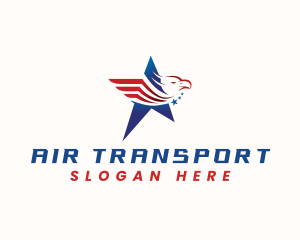 Star American Eagle logo design