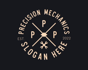 Mechanic Handyman Wrench logo