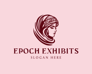 Woman Traditional Bedouin logo