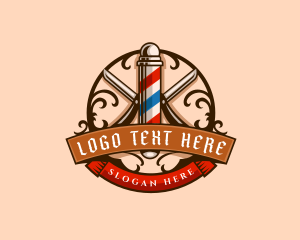 Grooming Razor Barbershop logo