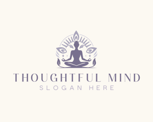 Meditation Zen Yoga logo design