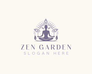 Meditation Zen Yoga logo design