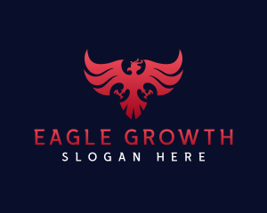 Eagle Bird Wings logo design